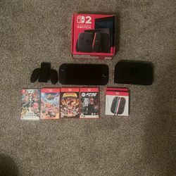 Nintendo Switch 2 With Game Bundle And Extra Joy Con 2 L/R