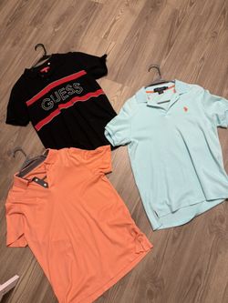 3- Men Casual Polo Size S/M