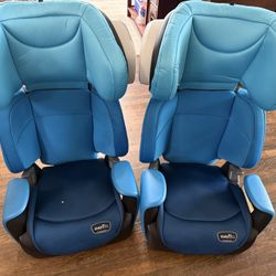 Car seat booster set of 2