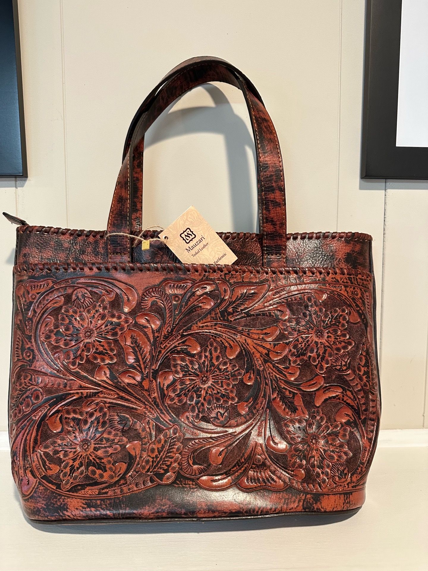 Mauzari Leather Tote Bag