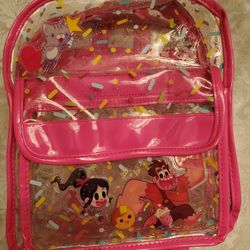 Clear Small Backpack 