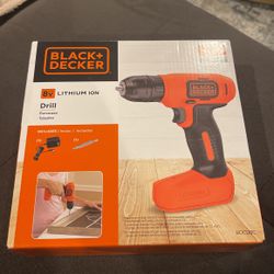 8v Black Decker Drill 