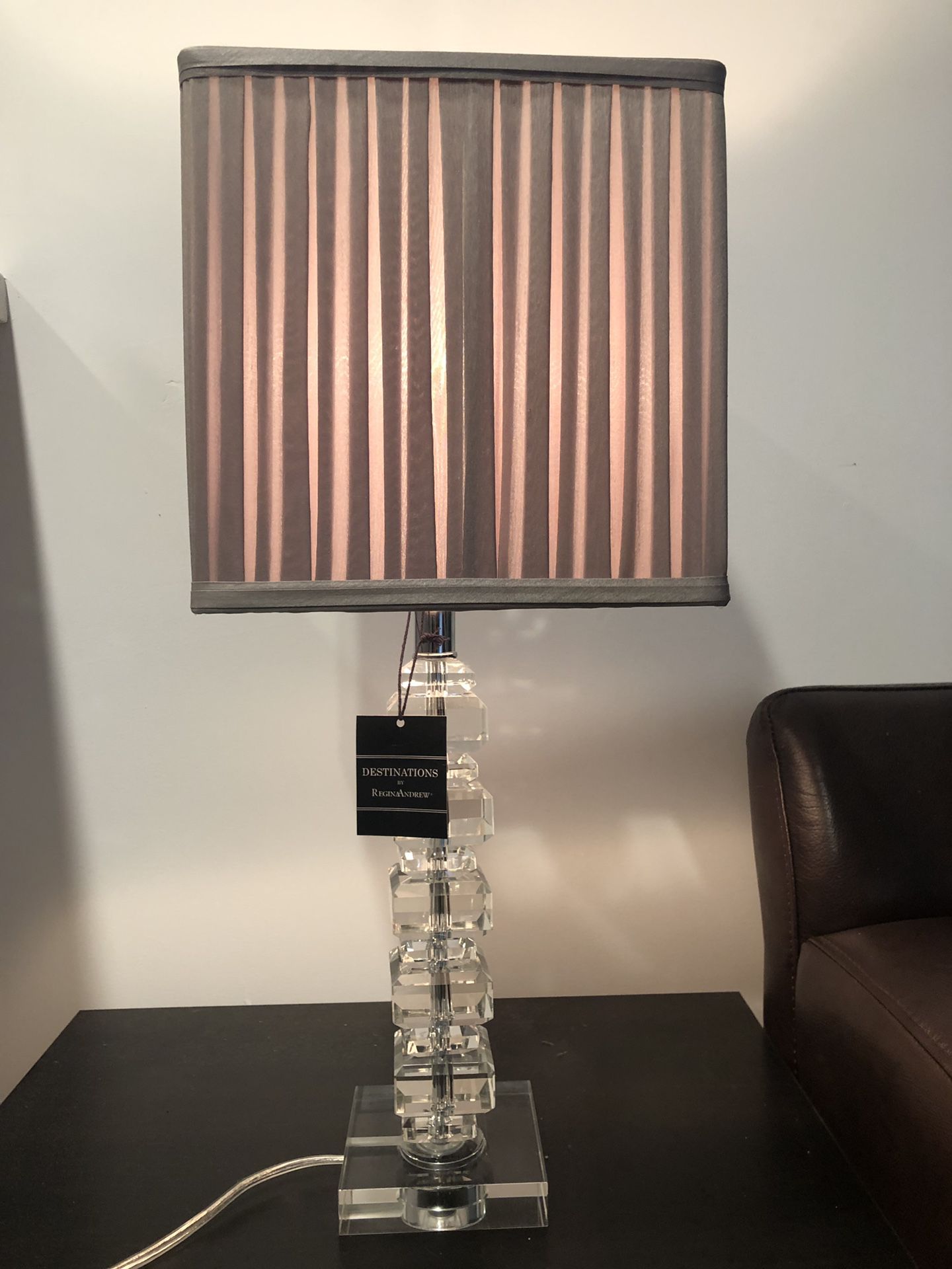 Brand New Regina Andrews Crystal Table Lamp
