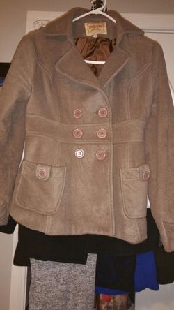Sz Large beige coat