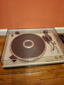 1978 Rare Vintage Kenwood KD-5070 Turntable Granite Base with Dust Cover - Fully Functional