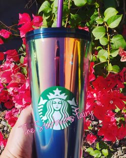 BNWT Starbucks 2020 Holiday Mirror Iridescent Tumbler
