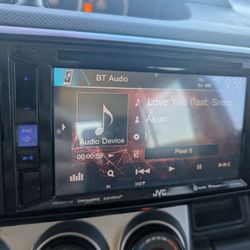 Jvc Double Din Radio Ke-V250BT