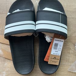 Brand New Quiksilver Slides Men Size 10