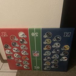 Nfl Team Canvas Large 