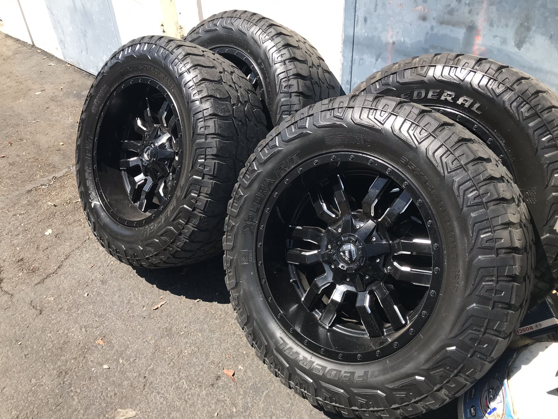 Chevrolet chevy 20” Fuel Rims Wheels for Sale in Anaheim, CA - OfferUp