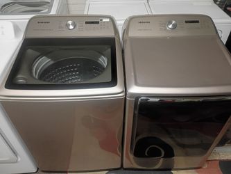 Electric  Match Set Samsung Washer & Dryer