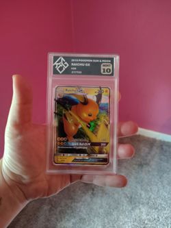 2019 pokemon Sun and moon Raichu GX #20 217723