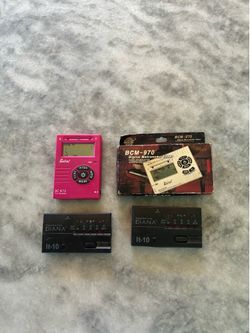 $5 / Four Instrument Tuner Bundle