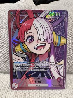 Uta (OP06-001) (Alternate Art) - Wings of the Captain
