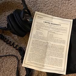 Sony Professional Headphones