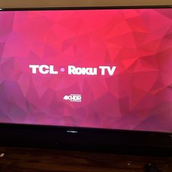 TCL 40 Inch Tv With lG Sound Bar And Speaker 