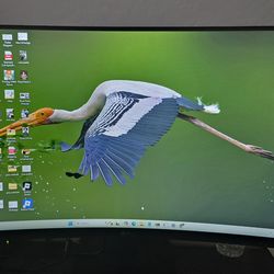 LG 32MR50C-B Curved 32" Monitor  - 32-Inch