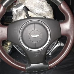 Austin martin steering wheel and column