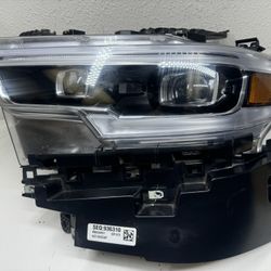 2019 2020 2021 DODGE RAM 1500 PROJECTOR DRIVER LED HEADLIGHT OEM