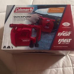 Coleman Rechargeable Pump