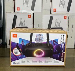 JBL PartyBox On-The-Go Essential with Microphone Portable Bluetooth Speaker