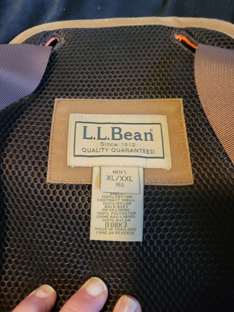 LL Bean Hunting and fishing vest.