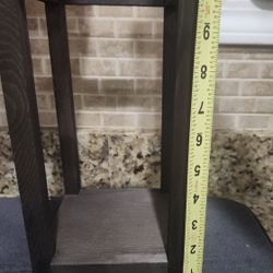 12 Rustic Wood Lanterns (New In Box)