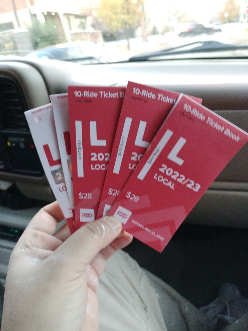 Rtd Bus Tickets