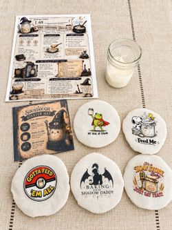 Complete Sourdough Starter Kit – Active Starter, Linen Cap & Instructions