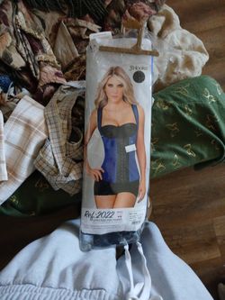 Latex Blue Vest Trainer