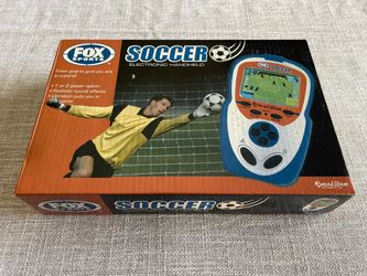 Fox Sports Soccer Electronic Handheld Video Game, NEW