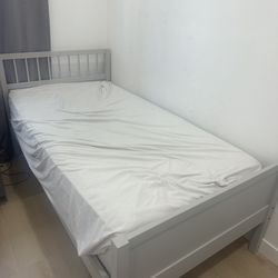 IKEA Grey Twin bed frame