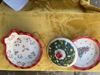Stoneware, China Serving Set One Casserole Dish And One Baking Dish