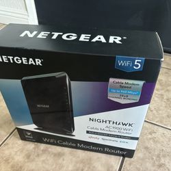 Netgear Nighthawk AC1900 WiFi Cable Modem Router