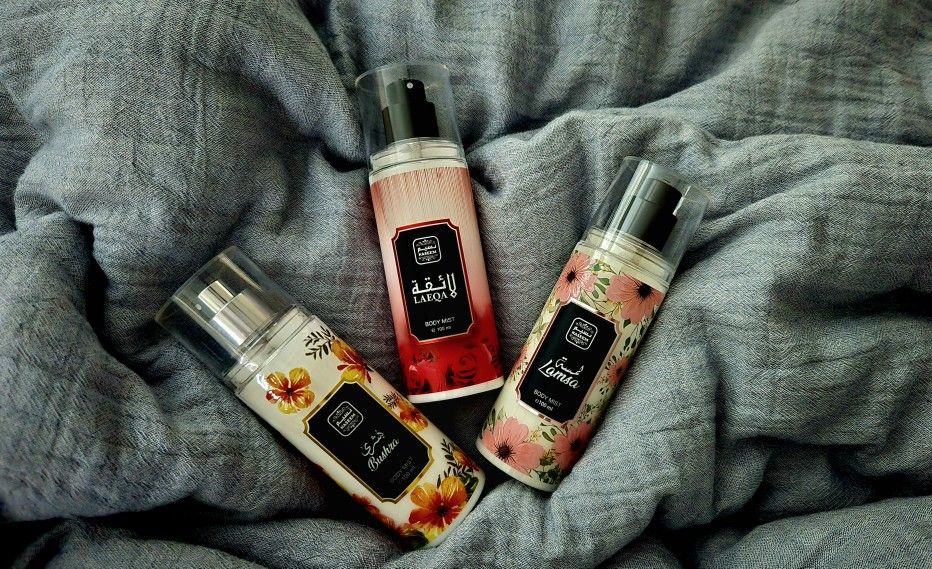 Naseem Body Mist 100ml (Pack Of 3) LAMSA, BUSHRA & LAEQA .