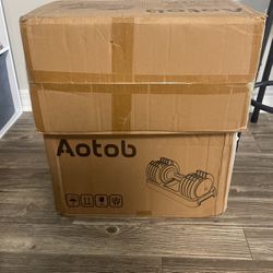 Aotob adjustable dumbbells 