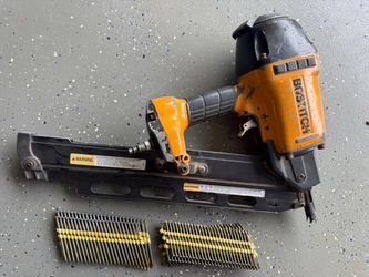 BOSTITCH N80 Pneumatic Coil Framing Nailer + Nails