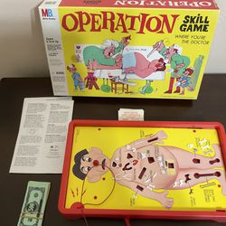Milton Bradley Operation Game | 1965, 1997 | Complete | Everything Works