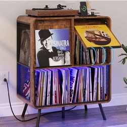 EVAWOO Storage cabinet/Record Player Stand