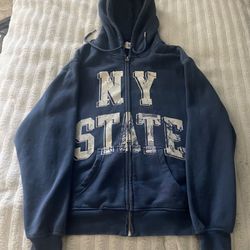 BDG Urban Outfitters Zip up NY STATE hoodie