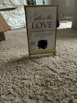 Wedding Table Numbers 5x7 12pack