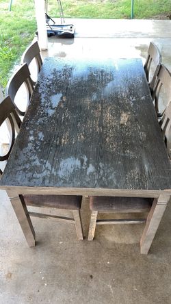 Table With 6 Chairs