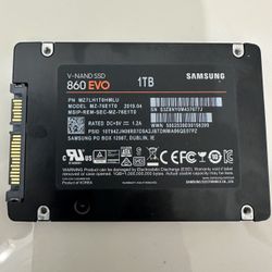 FIRM PRICE - Samsung 860 EVO 1 Terabyte SSD & 32gb of RAM