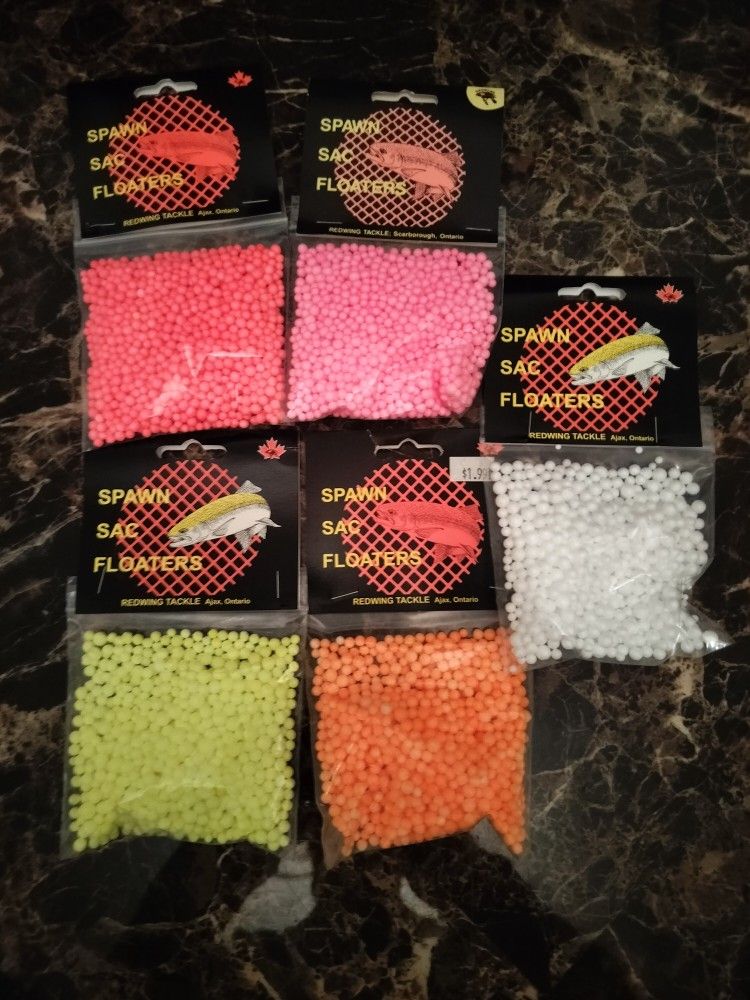 Blackbird Spawn Sac Floaters. 5 Packs For $5