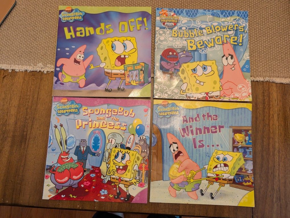 Lot Of SpongeBob SquarePants Picture Books 