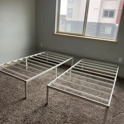 Two Twin Bed Frames