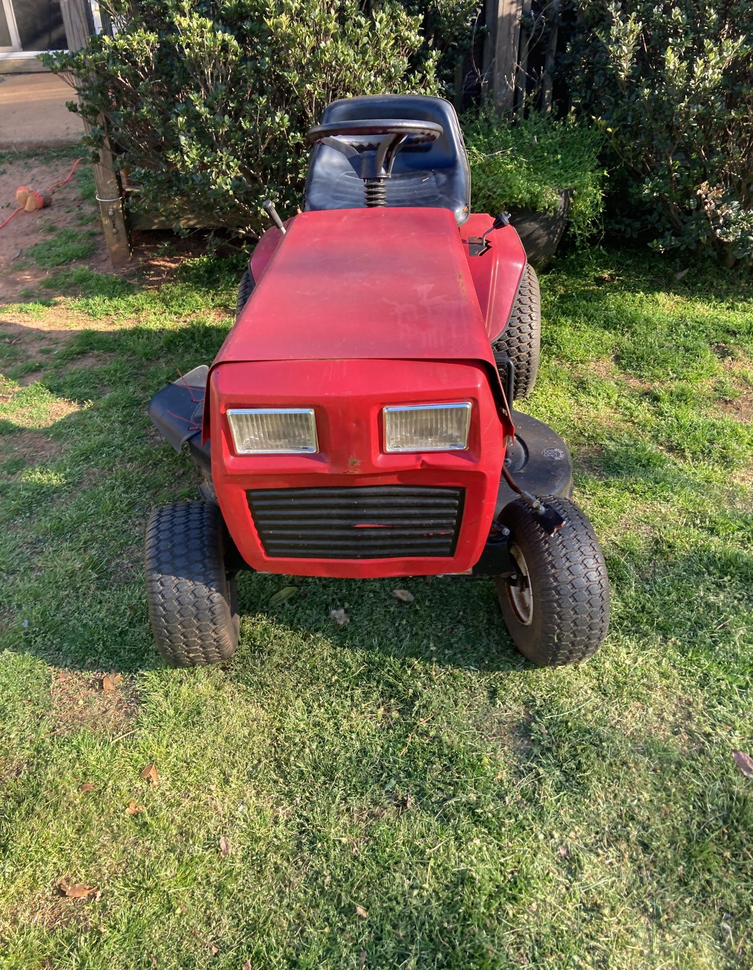 Older Lawn Tractor. Flip Or Parts