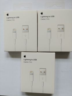 3 pcs charger cable Iphone