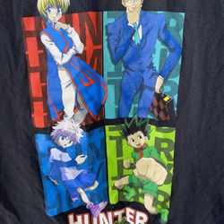Mens Hunter x Hunter Graphic Short Sleeve T Shirt Medium