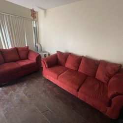 Sofa Love Seat Set  Like New